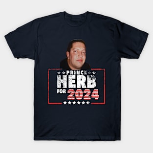 Impractical Jokers - Vote for Prince Herb Sal Vulcano USA 2024 T-Shirt